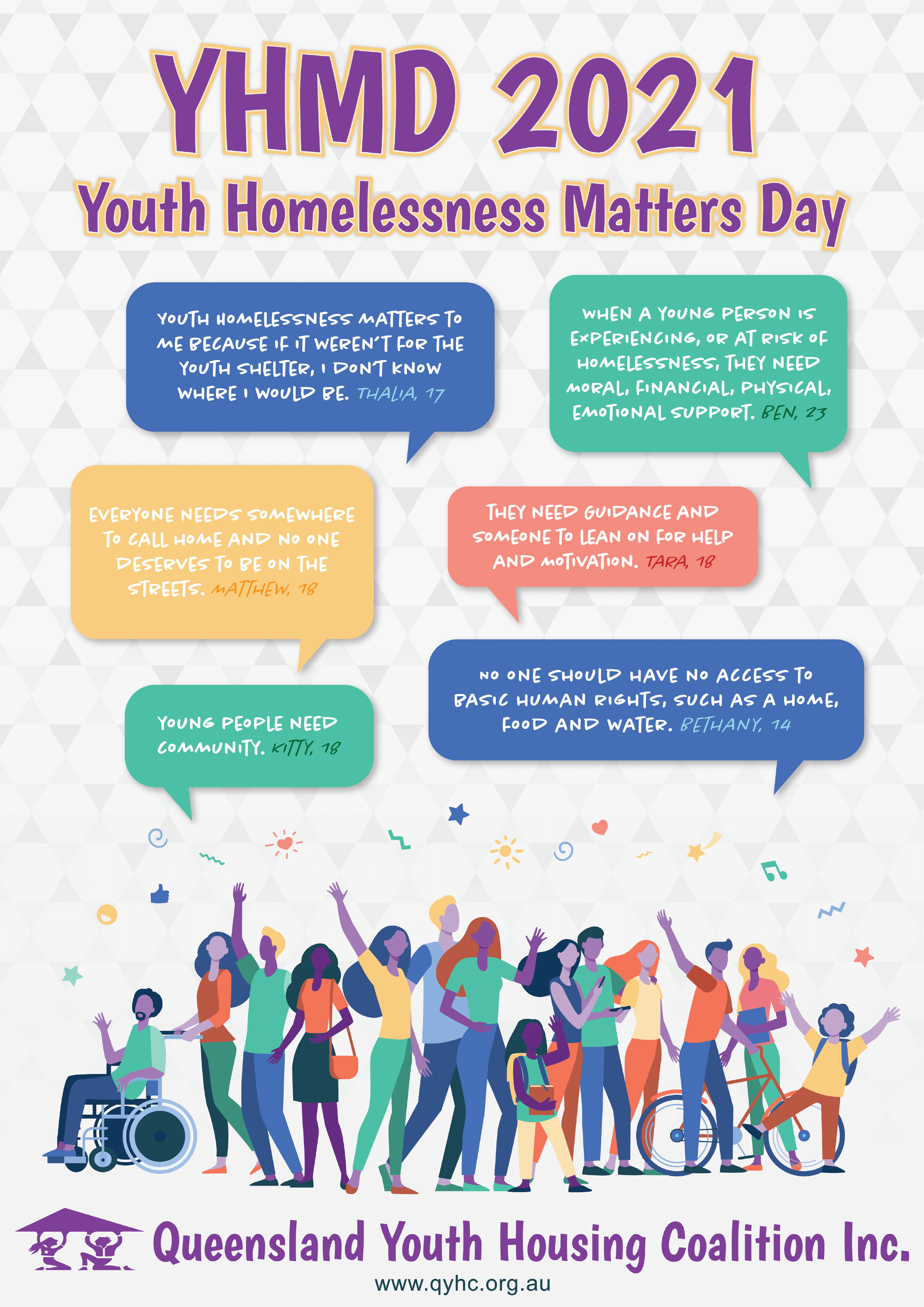 Youth Homelessness Matters Day 2021